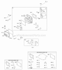 Cylinder Head Gasket Set - Engine Gasket Set - Valve Intake Manifold Valves Diagram and Parts List for  Briggs and Stratton Engine